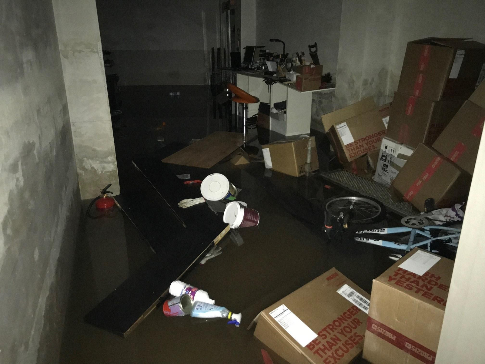 Imágenes de los estropicios de la borrasca en Huelva