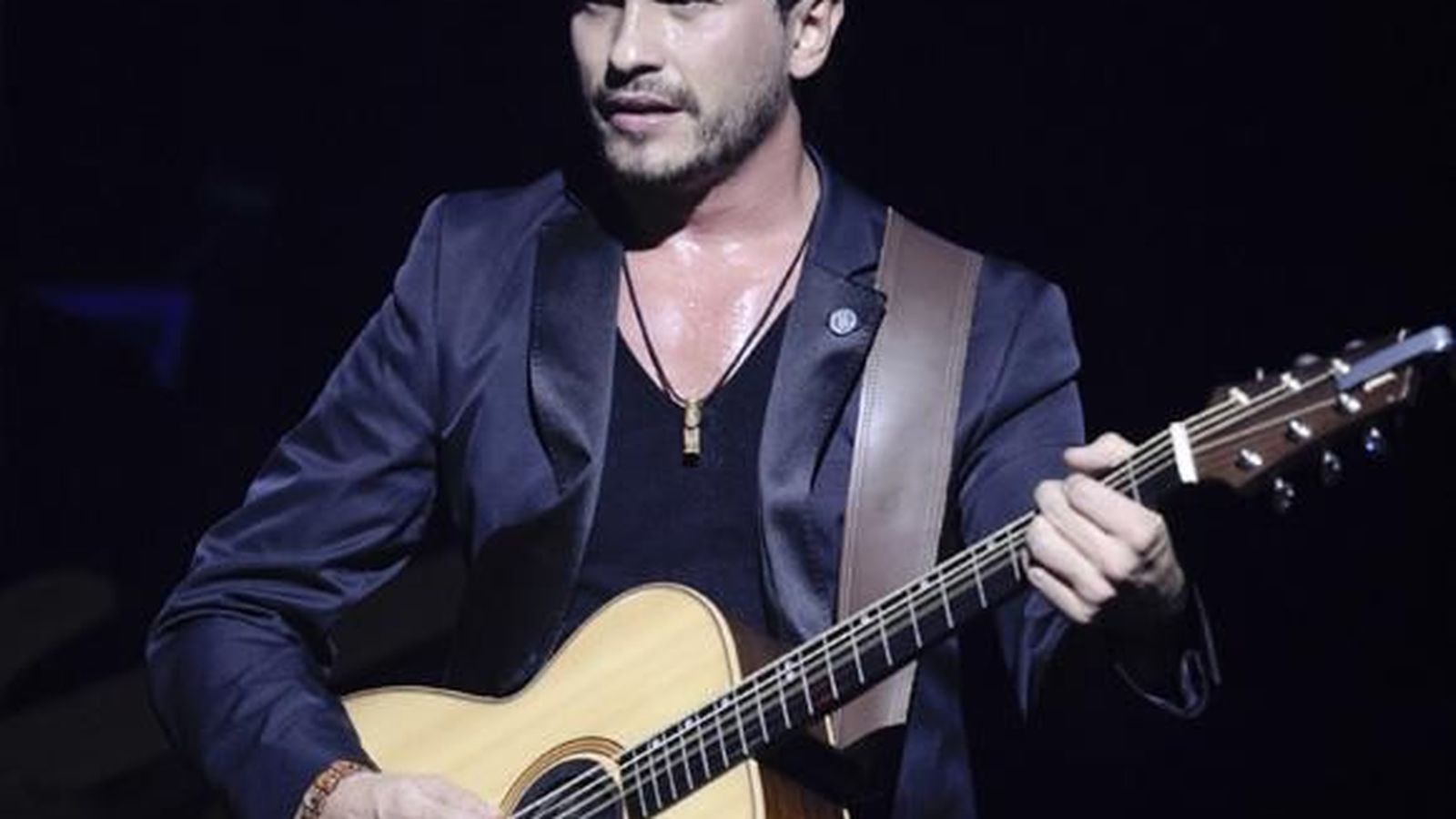 David DeMaría en uno de sus conciertos