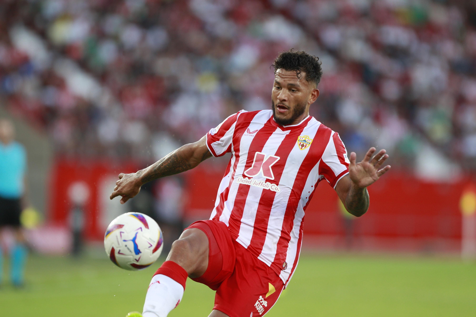 Imágenes del partido U.D. Almería-Rayo Vallecano