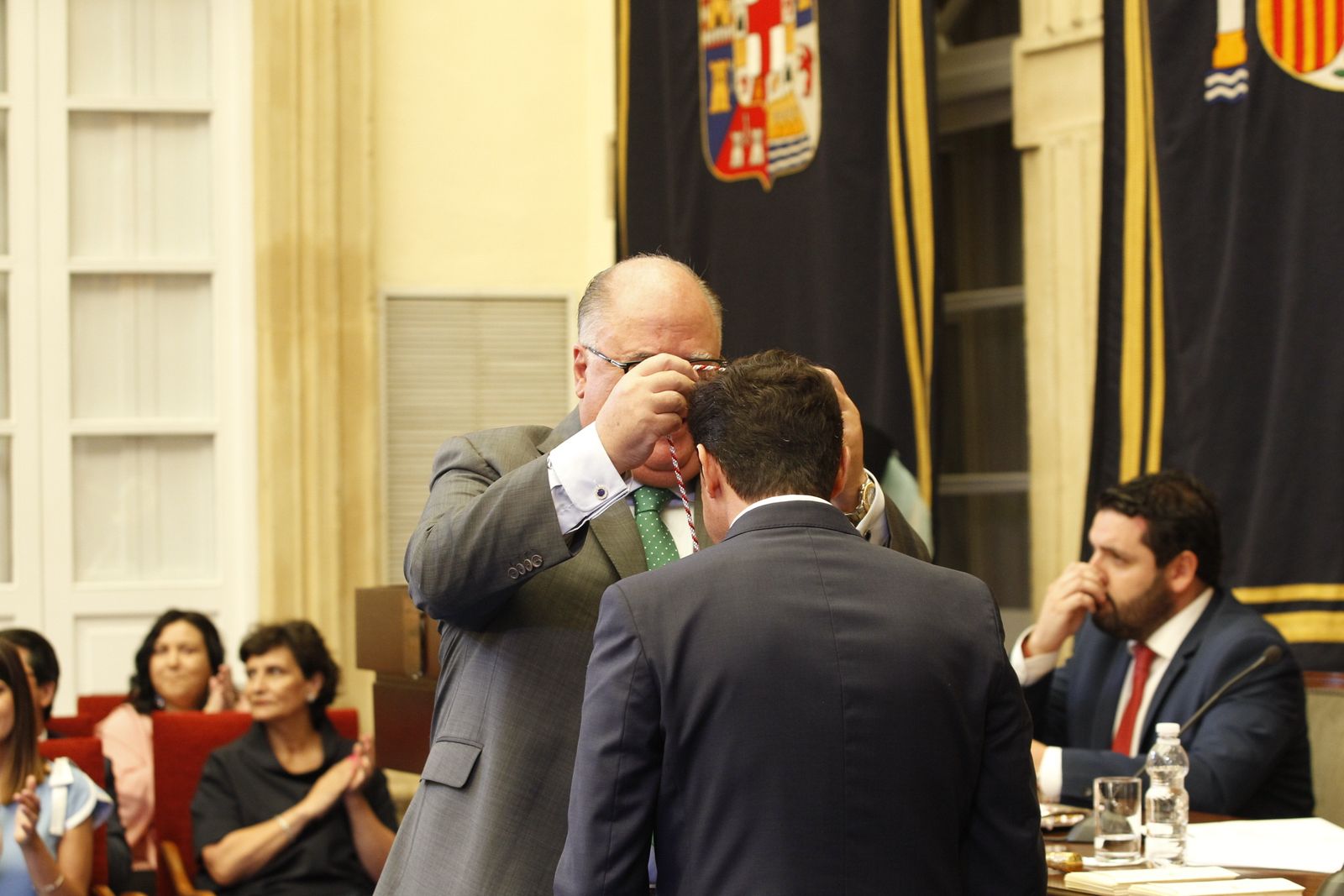 Pleno investidura Presidente Diputación de Almería. Javier Aureliano García