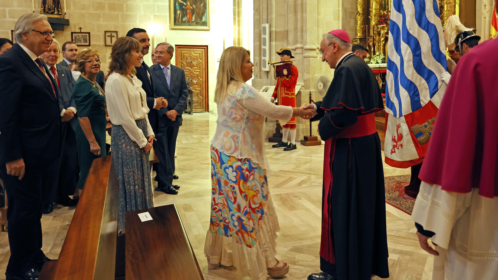 Traslado del Pendón en el día del patrón San Dionisio en Jerez