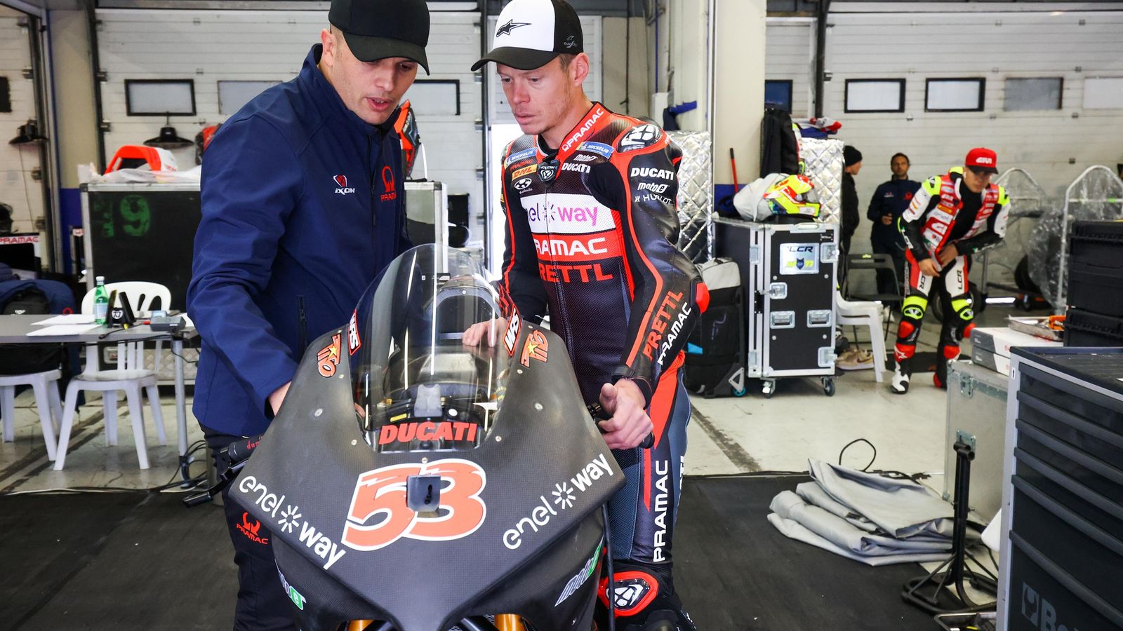 Tito Rabat, uno de los pilotos que corren este año el Mundial de MotoE.