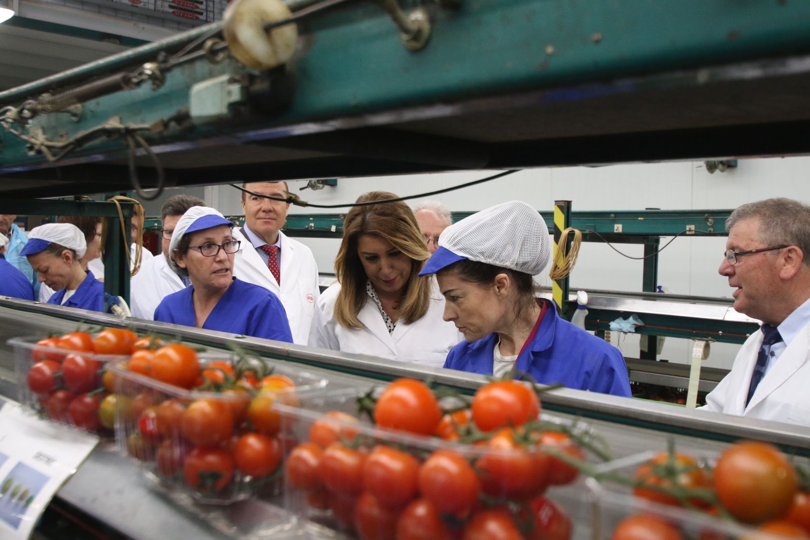 Las imágenes de la visita de Susana Díaz a Almería