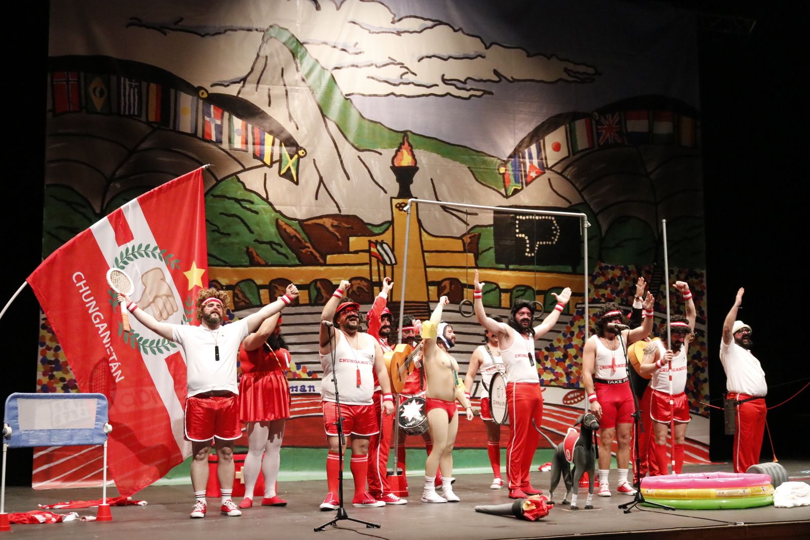 Imágenes de la II Semifinal del Carnaval de la Concha Fina en La Línea