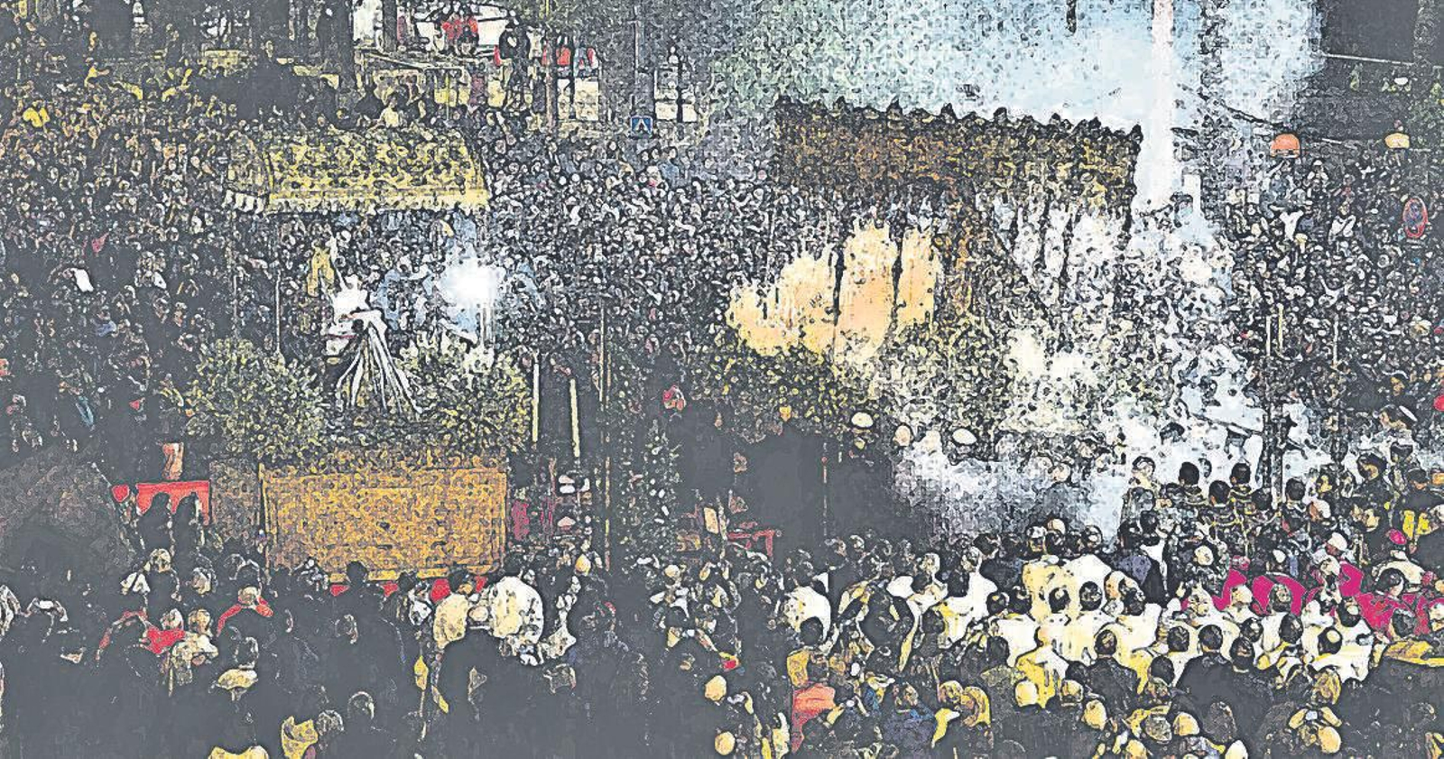 Procesión de clausura del II Congreso Internacional de Hermandades y Piedad Popular