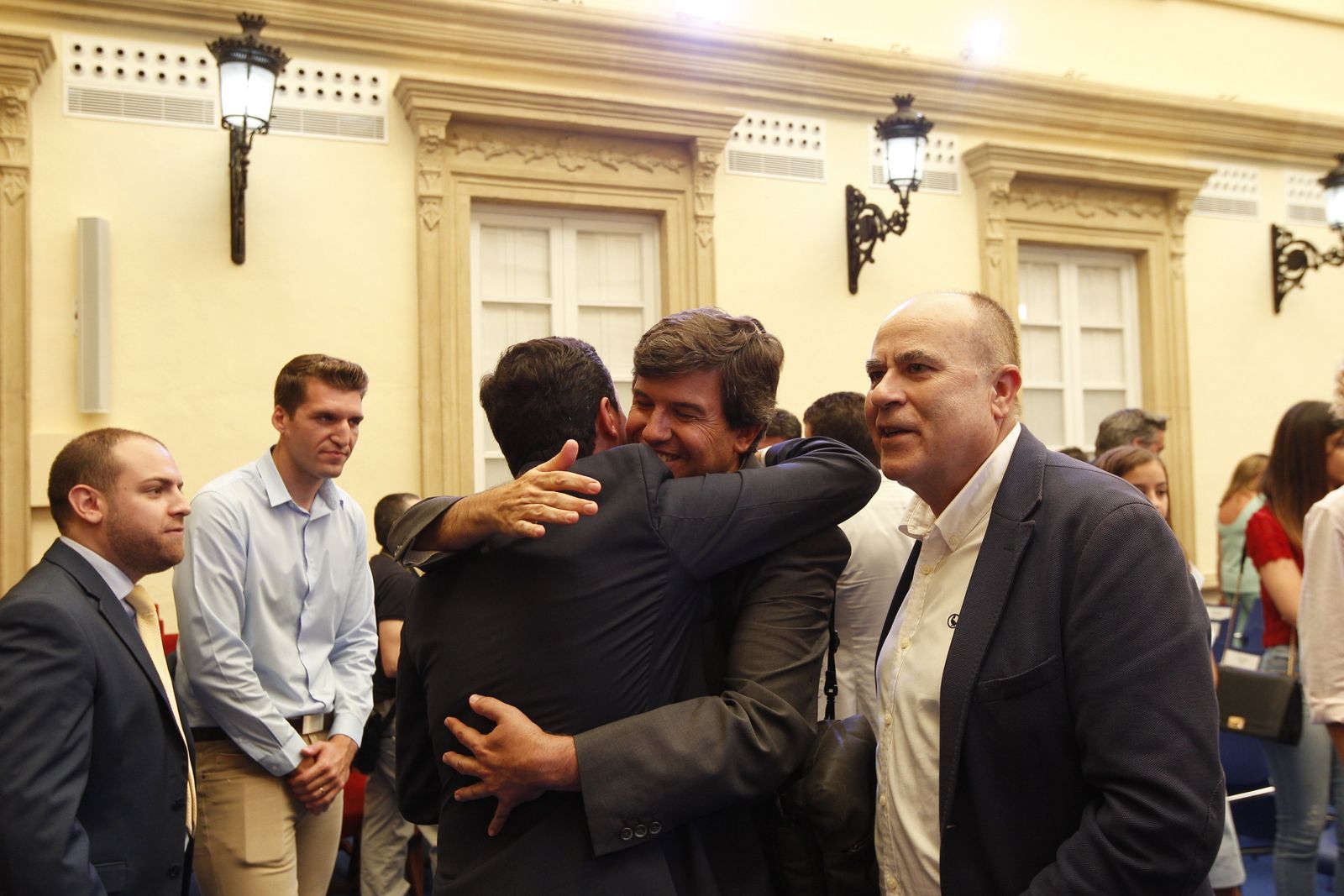 Pleno investidura Presidente Diputación de Almería. Javier Aureliano García