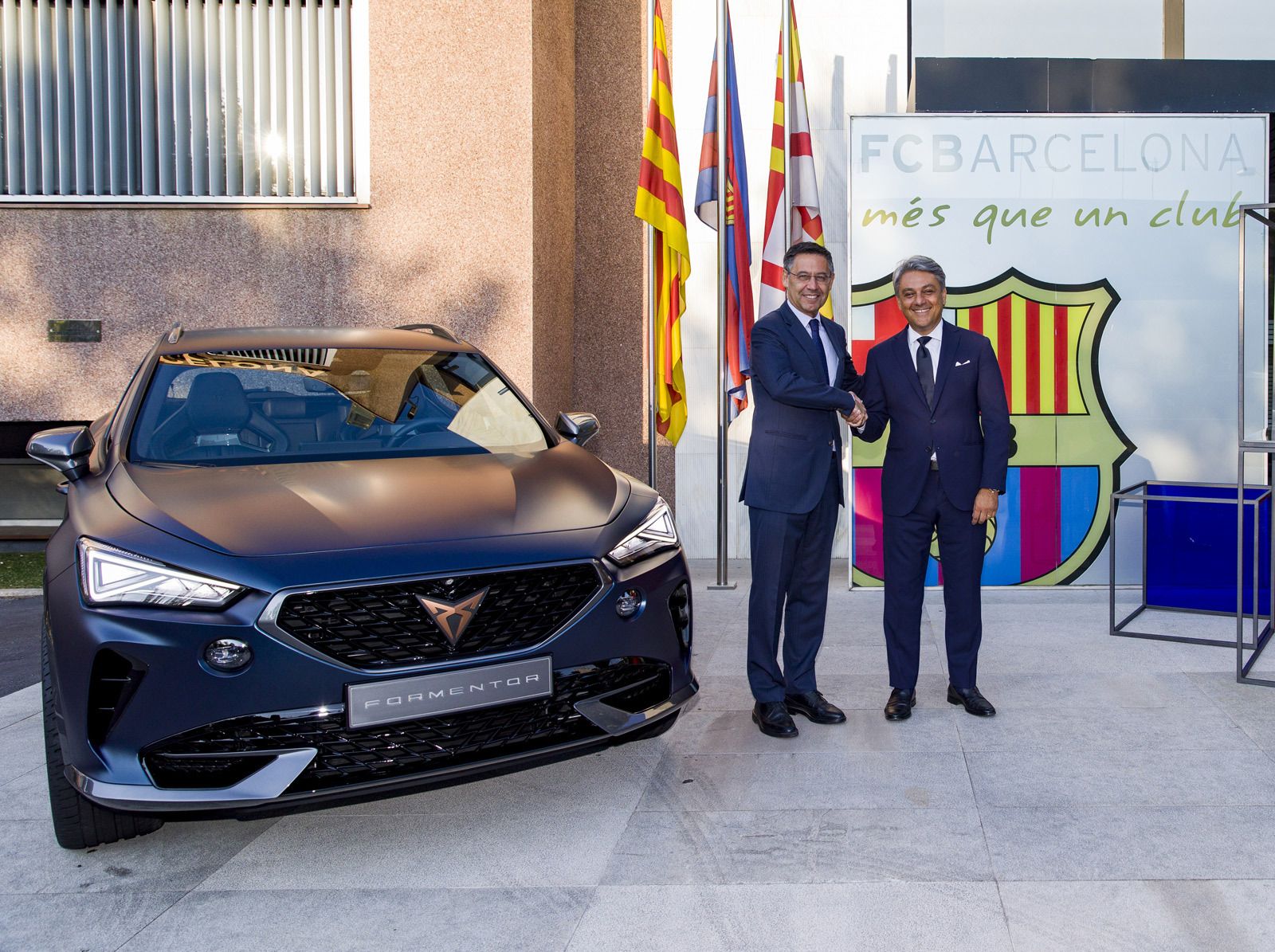 Cupra sustituye a Audi como patrocinador del FC Barcelona