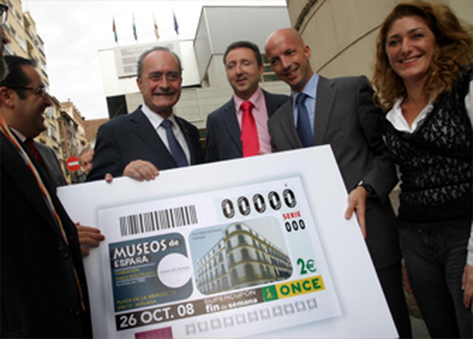 La ONCE celebra el nacimiento de Picasso con un cupón sobre su Casa Natal