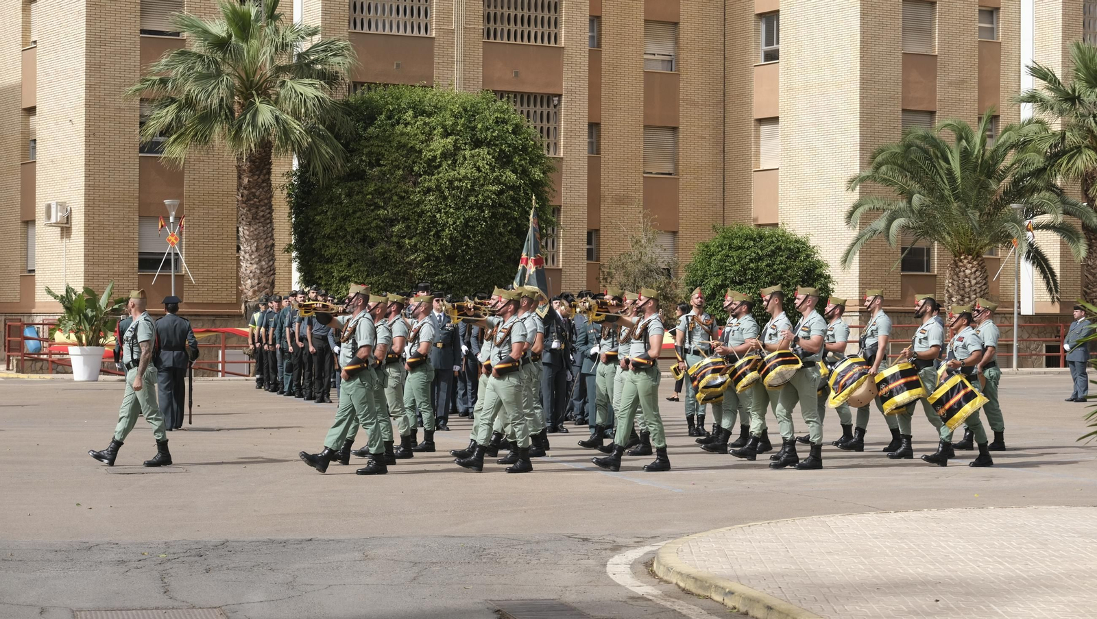 Las imágenes de la celebración del Día del Pilar en la Comandancia de la Guardia Civil de Almería