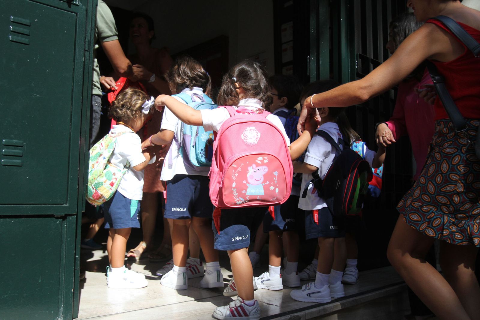 la vuelta al cole en los colegios de Huelva en Imágenes