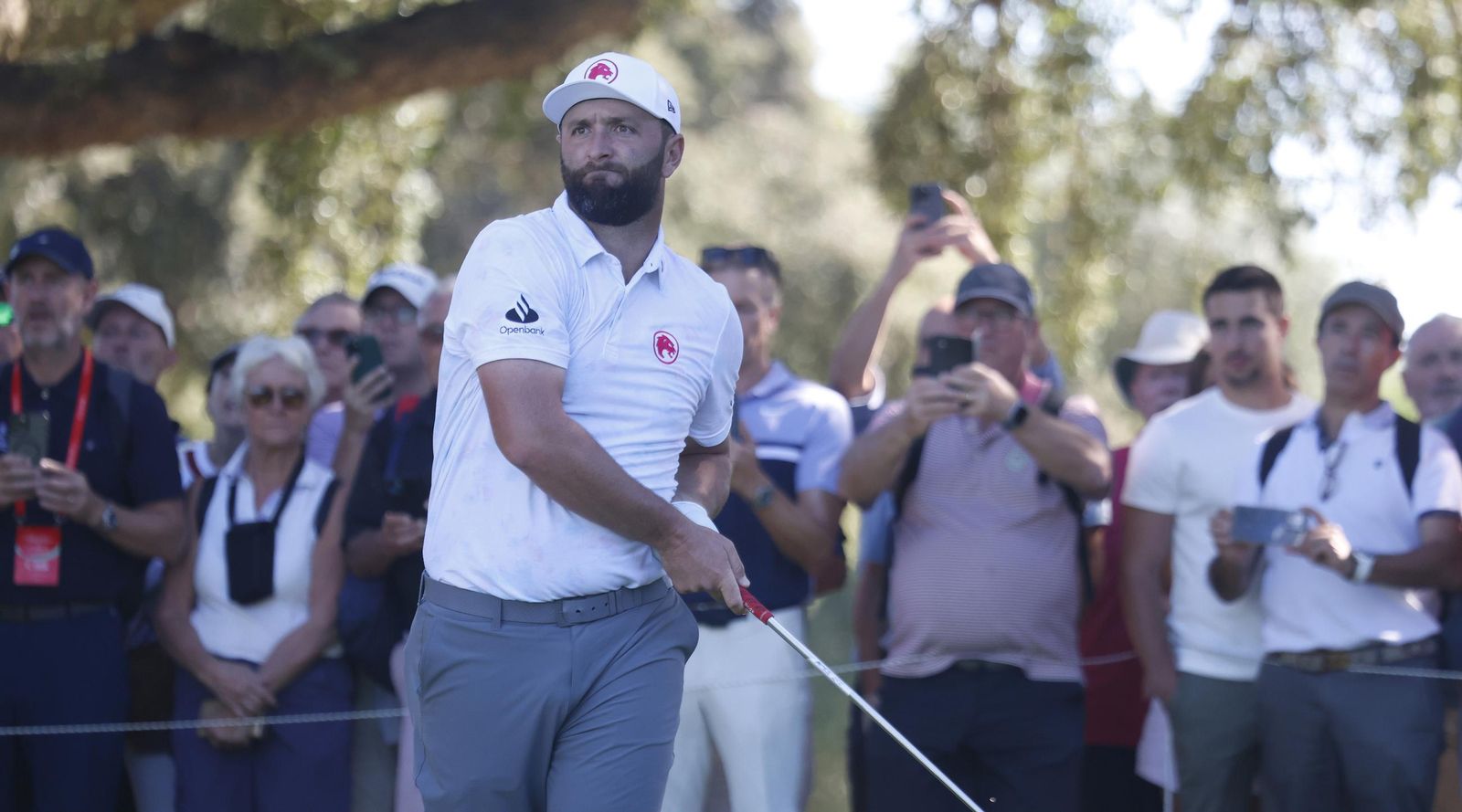 Las fotos de la segunda jornada del Estrella Damm N.A. Andalucía Masters de golf, en el RCG Sotogrande de San Roque