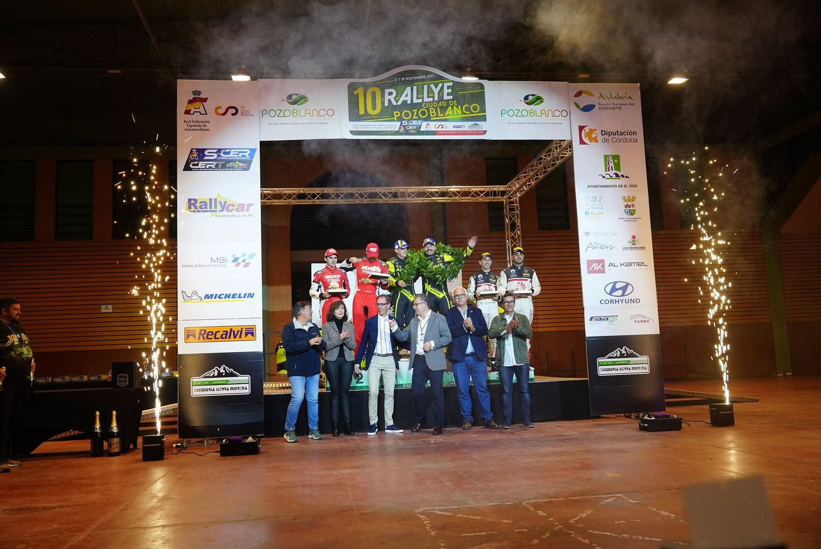 Las mejores imágenes de la entrega de premios del Rallye Ciudad de Pozoblanco