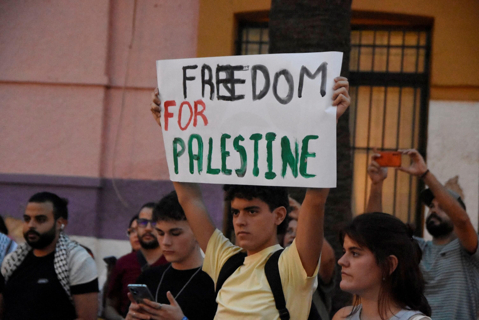 La concentración de solidaridad con Palestina en Córdoba, en imágenes