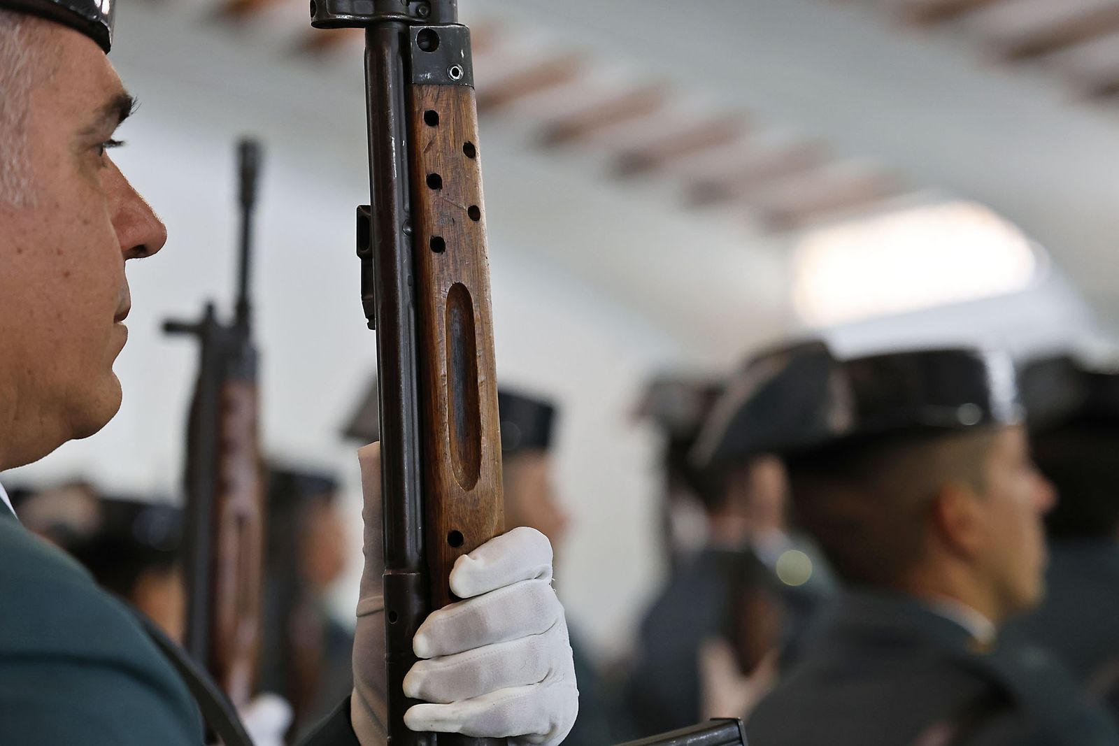 Imágenes de la jura del cargo de Julio Serrano Checa como Jefe de la Comandancia de la Guardia Civil de Huelva