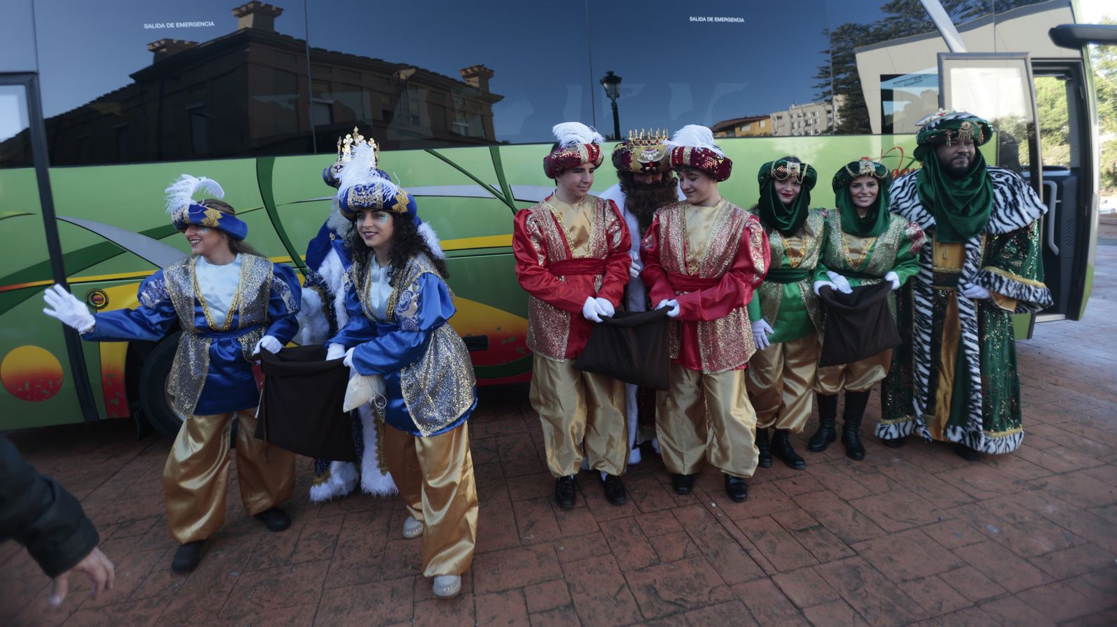 Las fotos de la recepción a los Reyes Magos en el ayuntamiento de La Línea