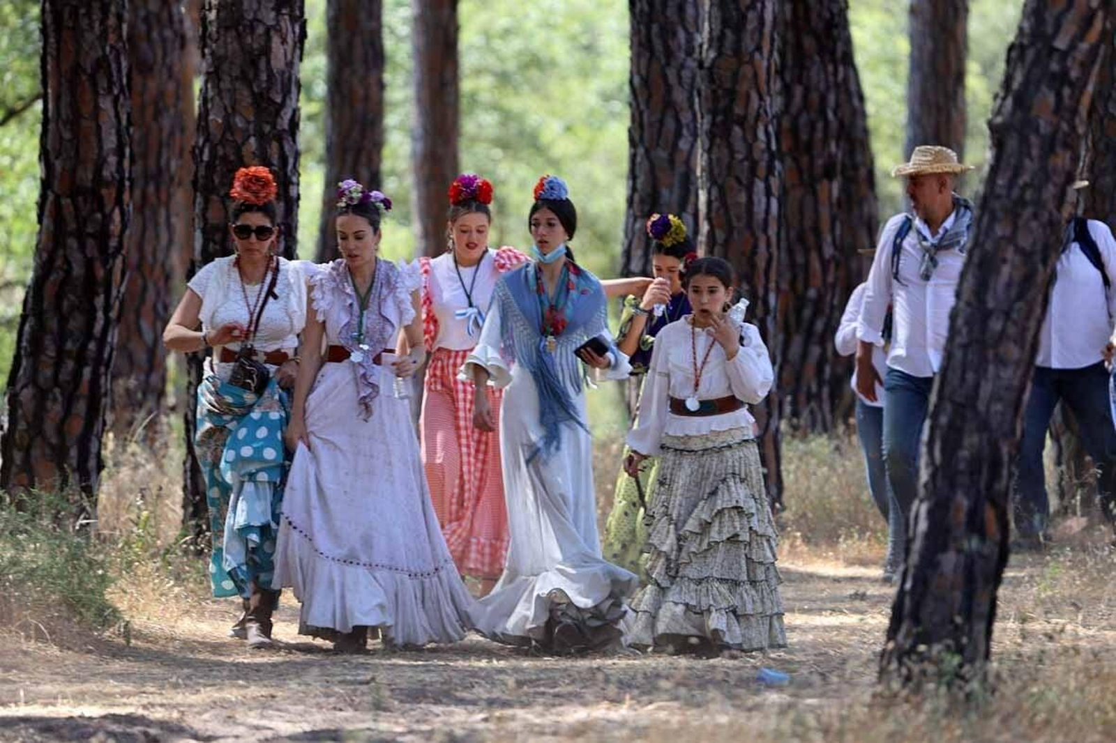 Las mejores imágenes de la Hermandad del Rocío de Huelva en el camino hacia El Rocío