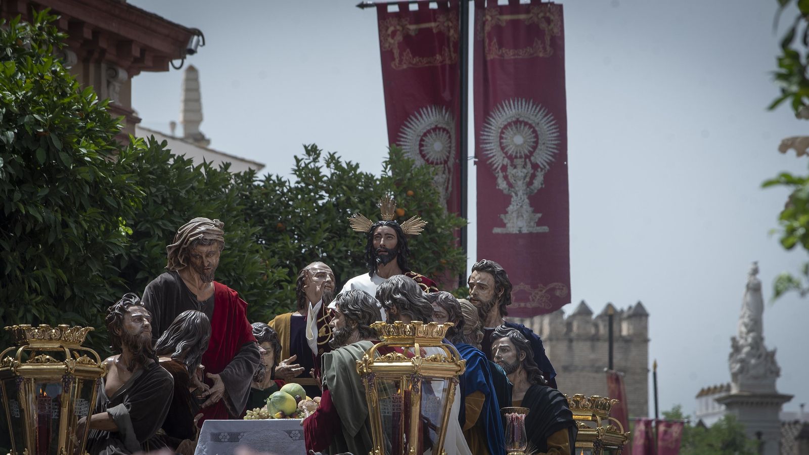 Las imágenes de la procesión del Corpus Christi de Sevilla 2022