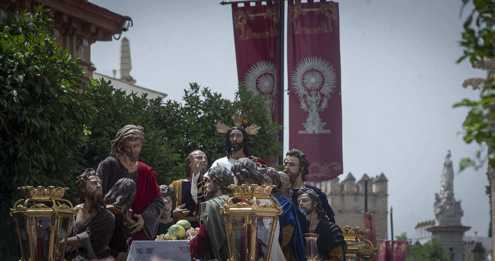 Las imágenes de la procesión del Corpus Christi de Sevilla 2022