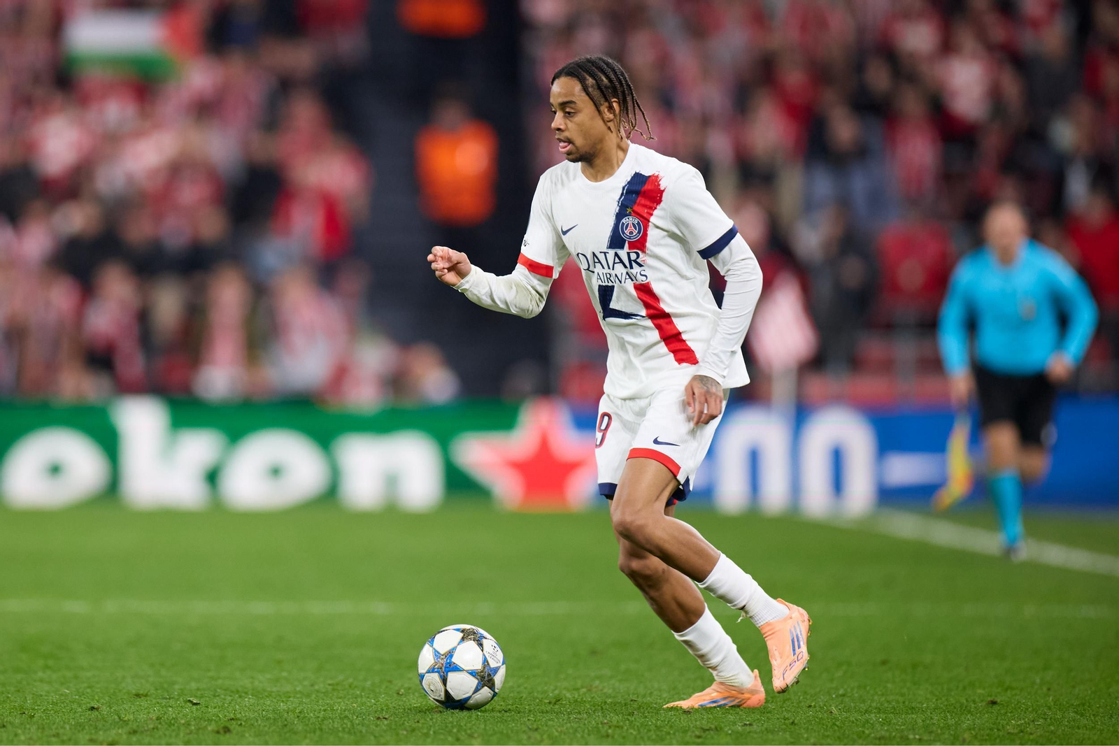 El Athletic Club-PSG, en imágenes