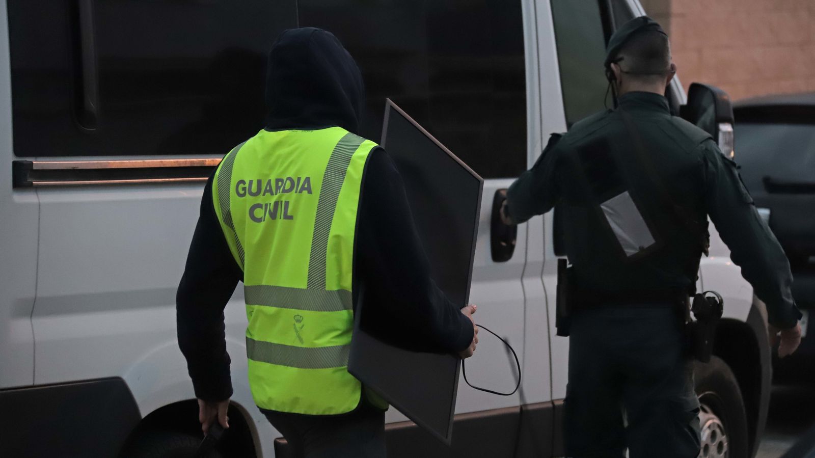 Imágenes de la operación antidroga en el Campo de Gibraltar