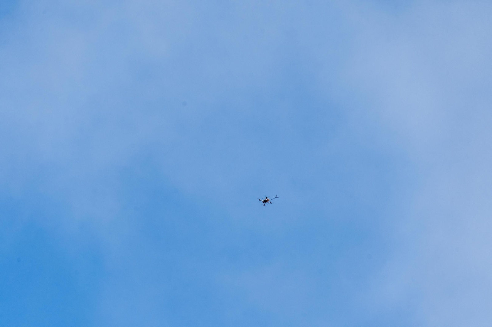 Las espectaculares imágenes del `Atlas 25´, ensayo militar contra drones en Huelva