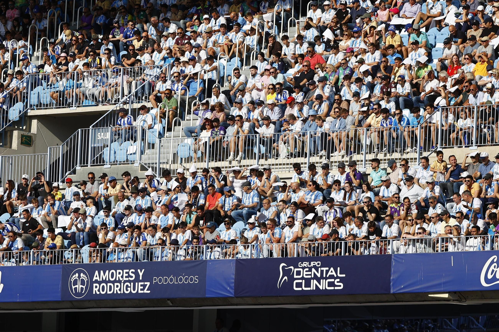 Búscate en las gradas de La Rosaleda en el Málaga CF-Castellón