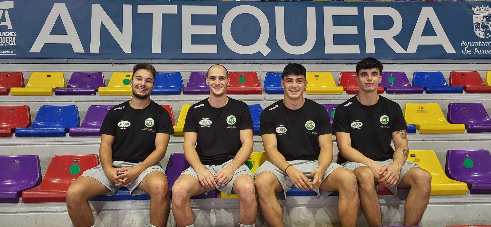 De izquierda a derecha: Alberto Ruiz, Pau Guitart, Eduardo Escobedo y Valerio Casero.