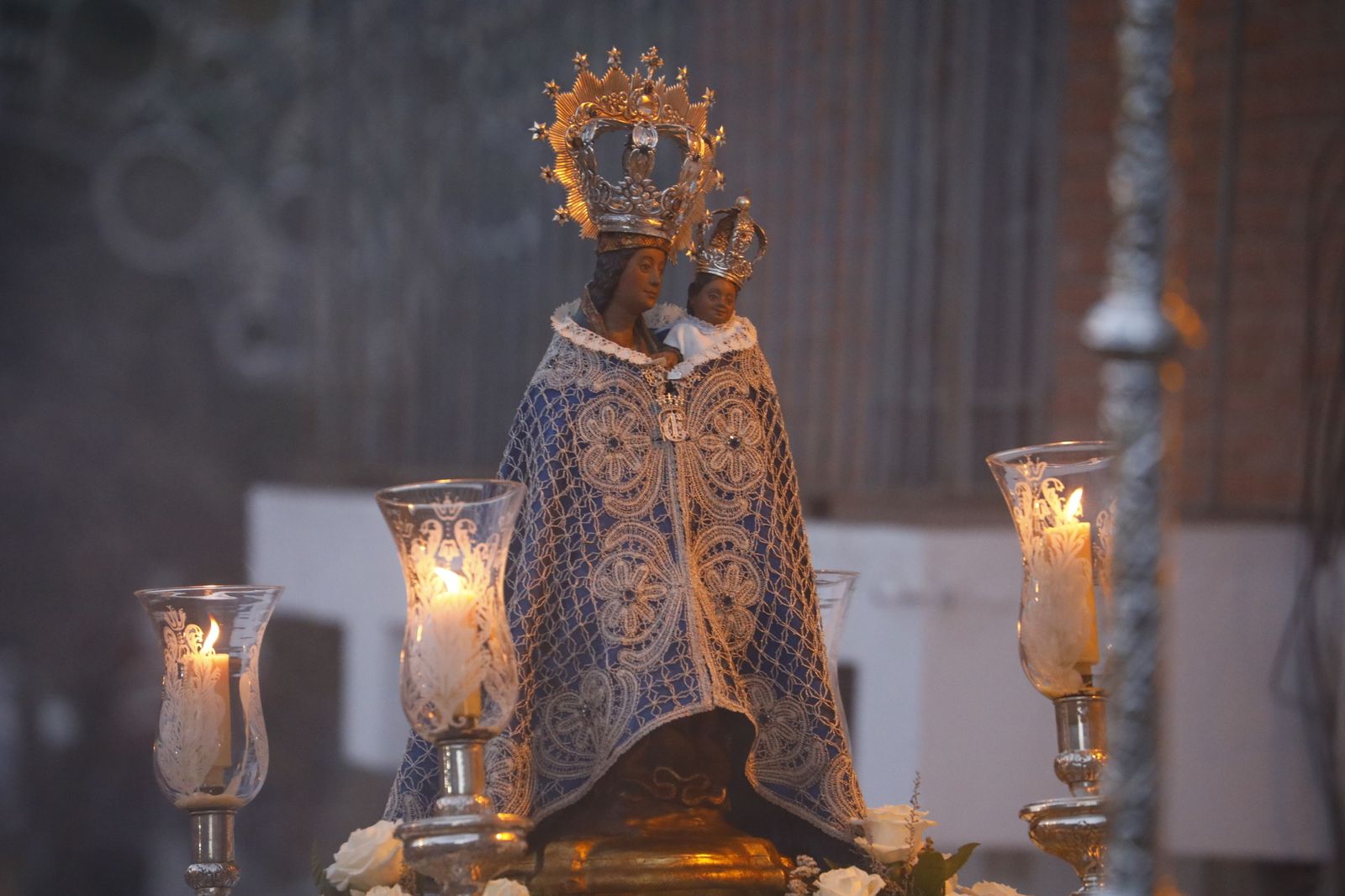 El traslado de la Virgen de la Fuensanta de Córdoba, en imágenes