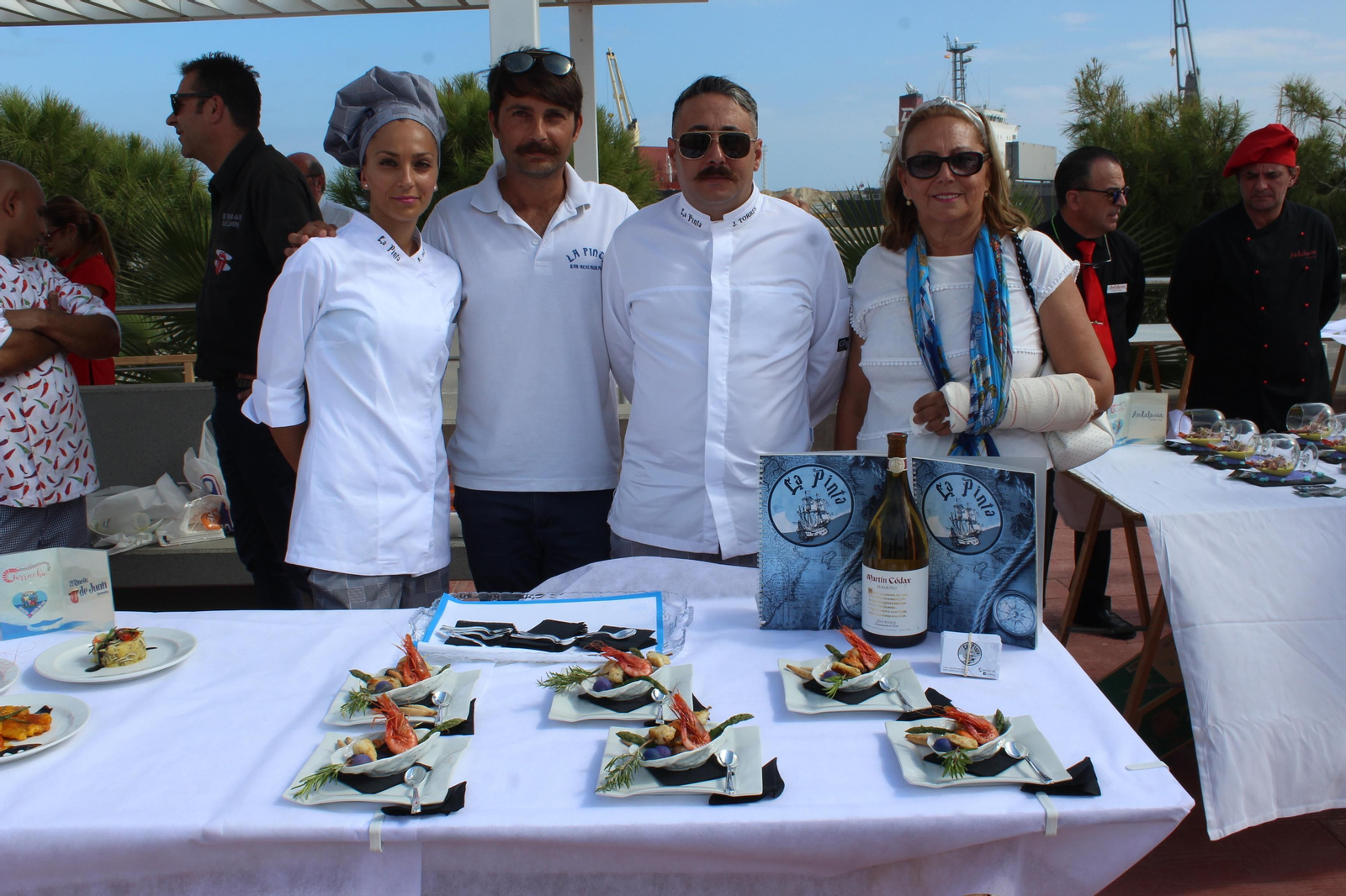 Imágenes de la presentación de la Feria de la Gamba Roja de Garrucha