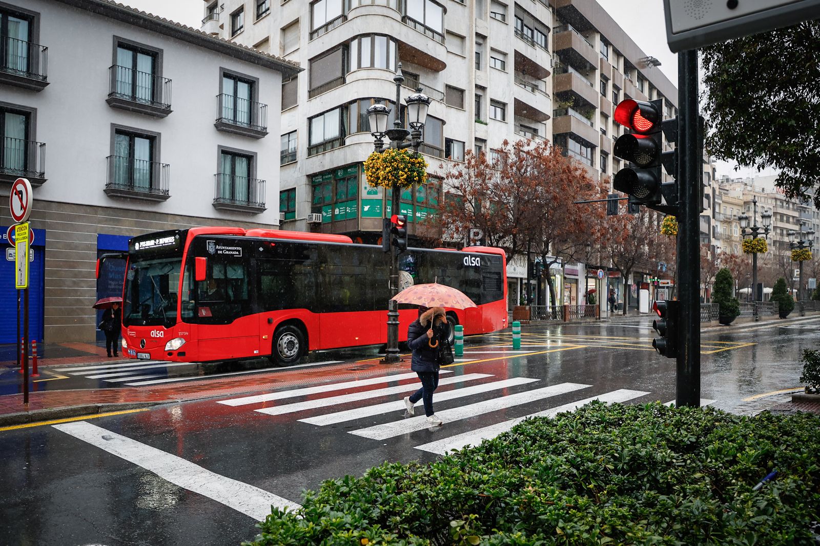 Granada se prepara para unas jornadas de lluvia con el paso de la borrasca 'Regina'