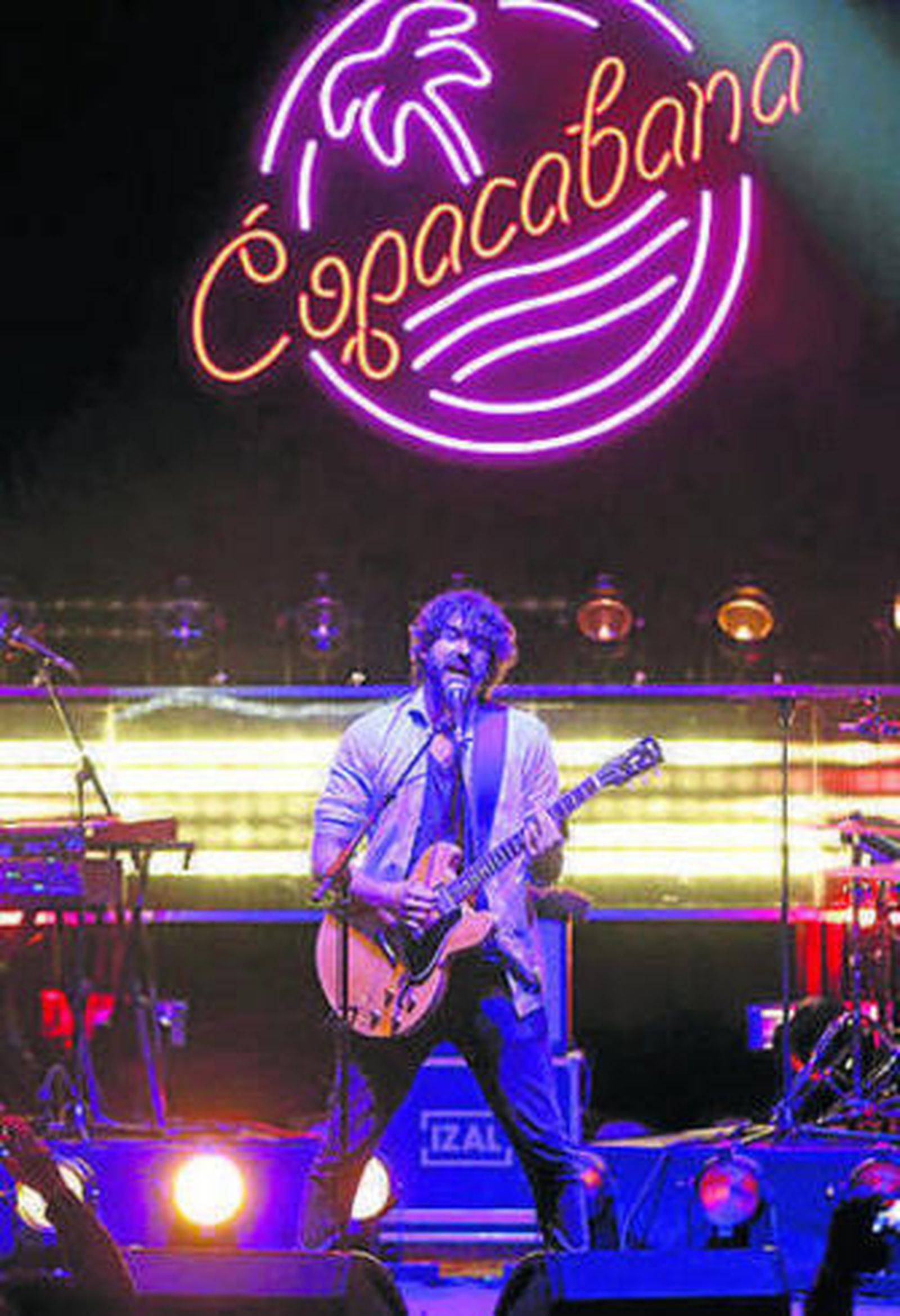 Izal, hace unos días en Madrid.