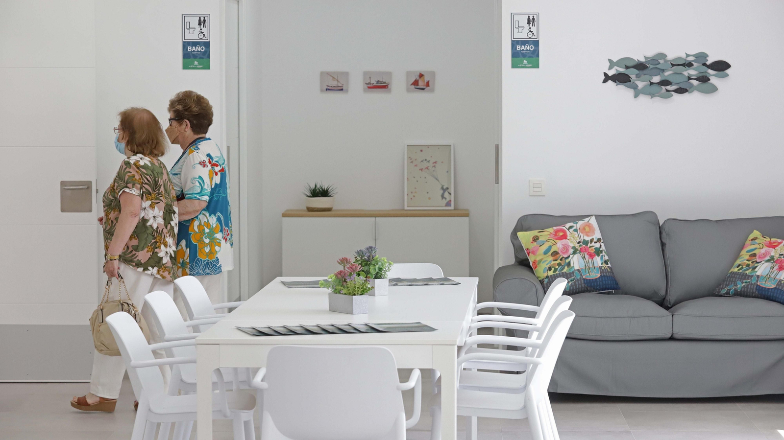 Fotos del nuevo centro de día Tea 'La Caracola' de Asansull en Palmones