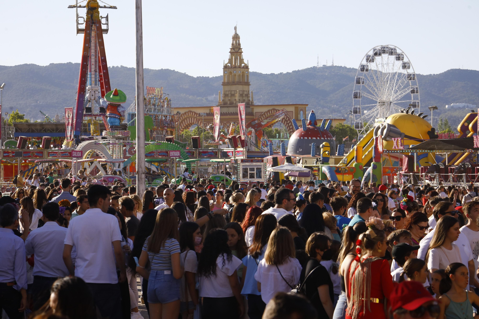 Feria de Córdoba: El día de los niños en El Arenal, en imágenes