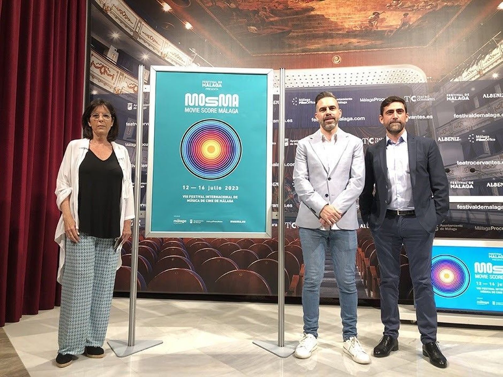 Presentación, este martes, del festival Mosma en el Teatro Cervantes.