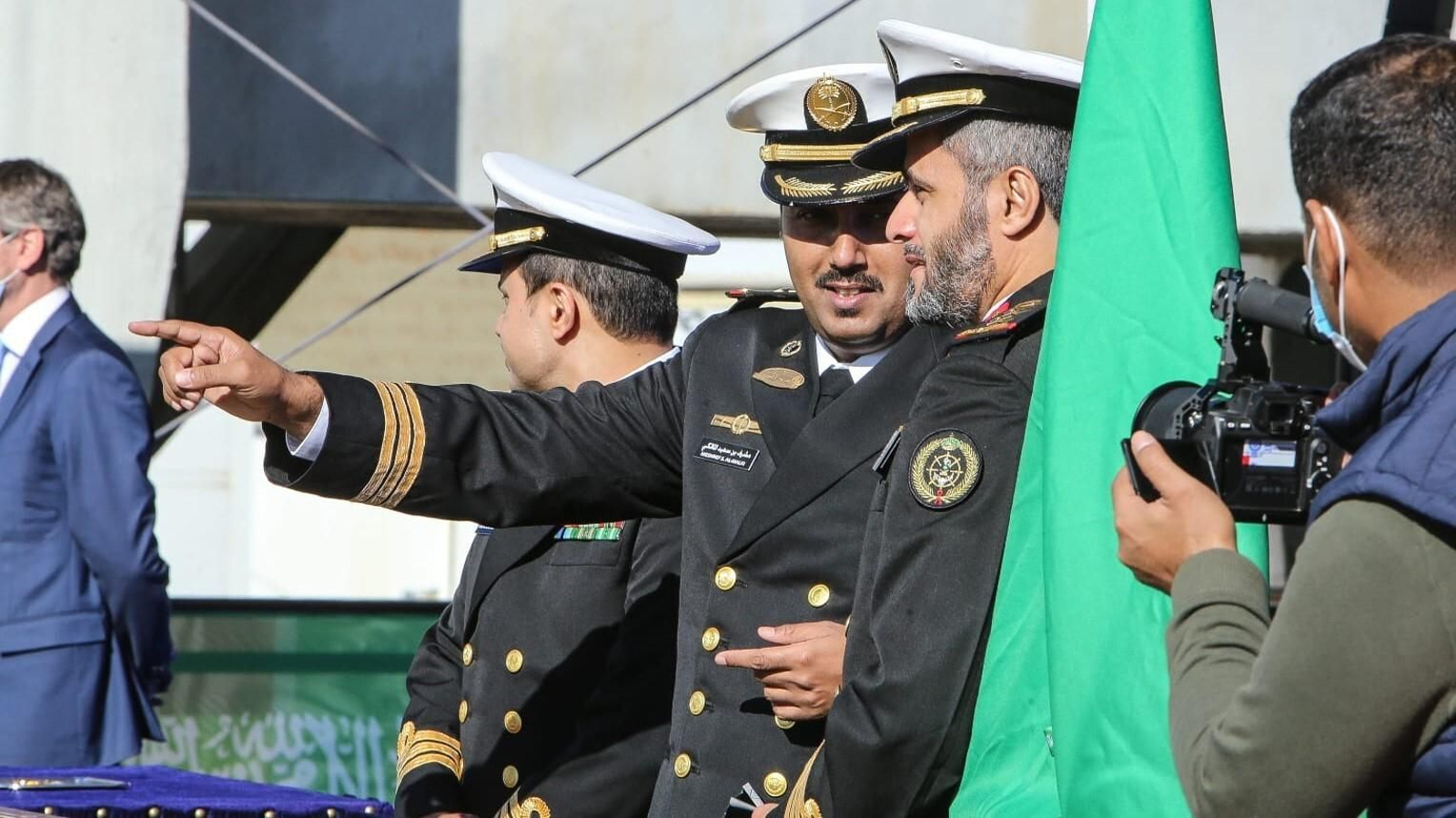 Así ha sido la botadura de la corbeta 'Unayzah' en Navantia San Fernando