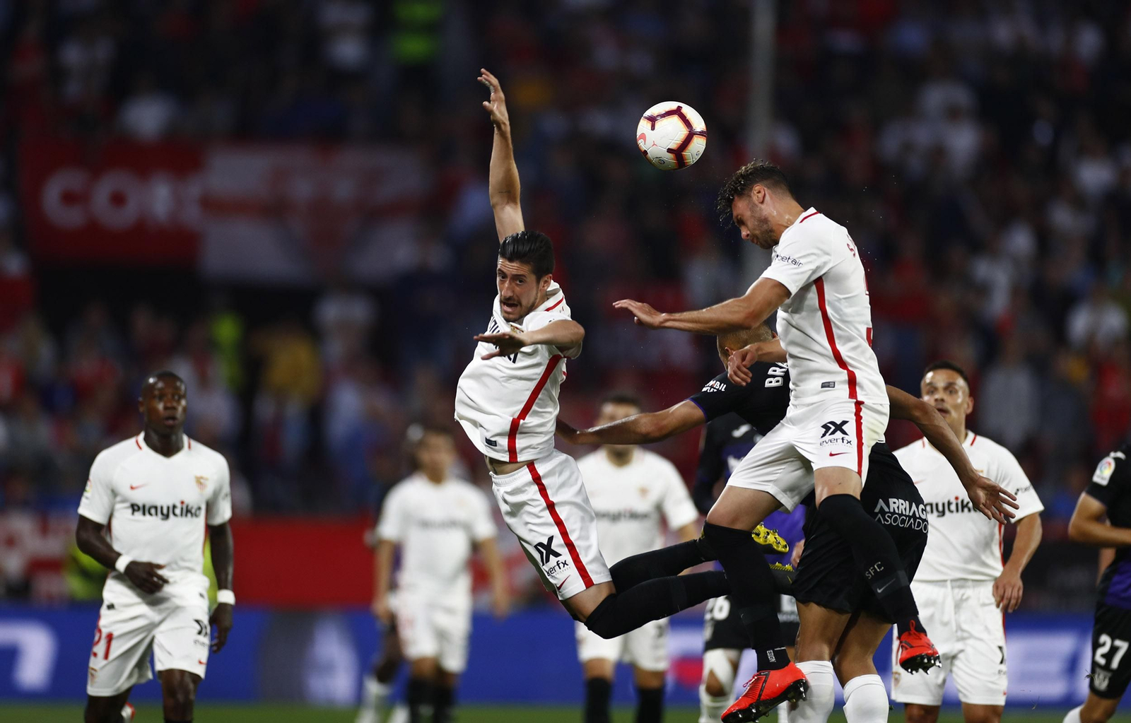 El Sevilla-Leganés, en imágenes