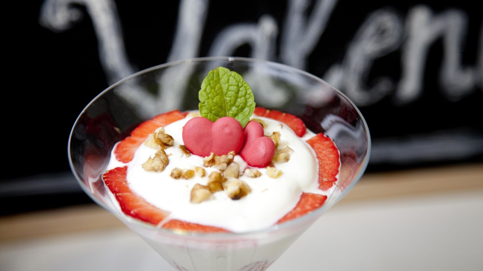 Una de las recetas con fresa