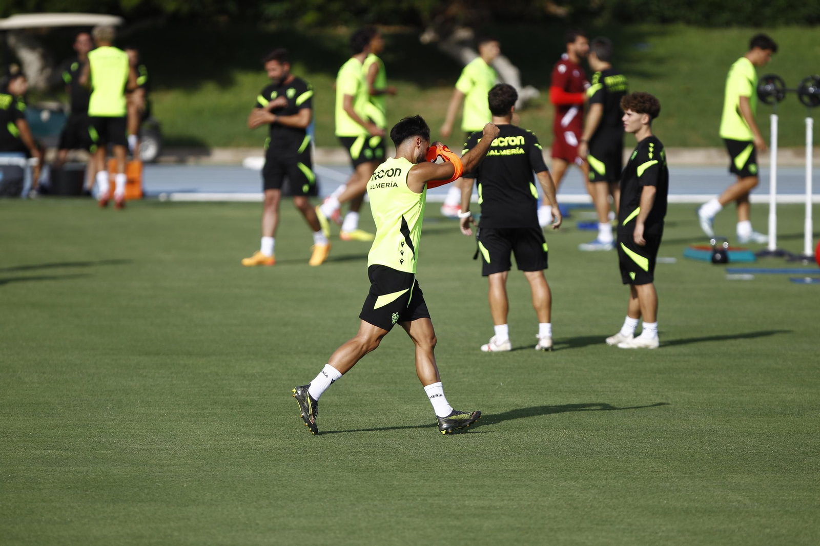 Primer entrenamiento de la Temporada 2025-2026 de la U.D. Almería, en imágenes