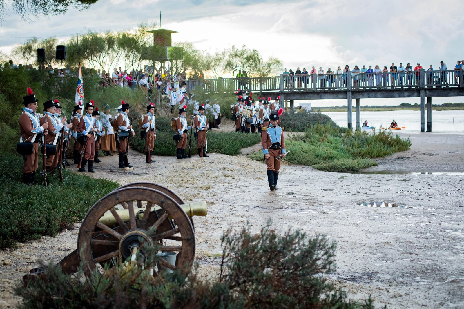 Así ha sido la Batalla del Trocadero en Puerto Real