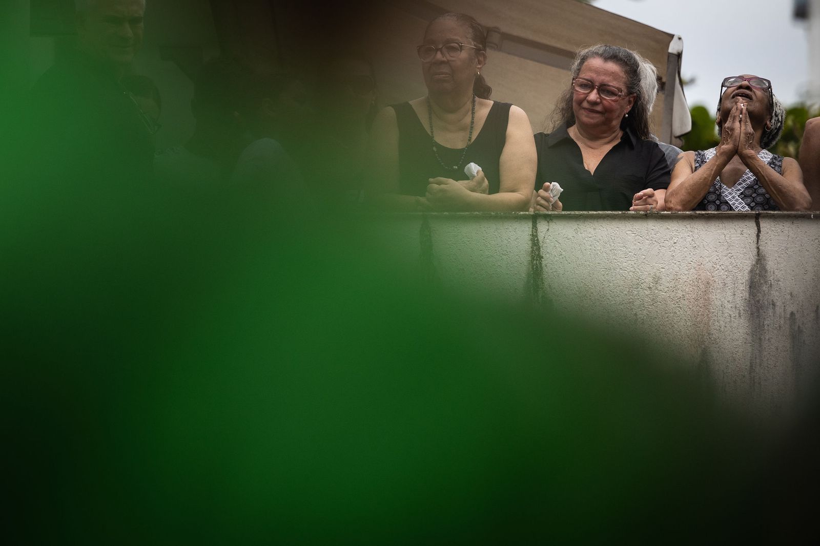 Las fotos del entierro de Pelé