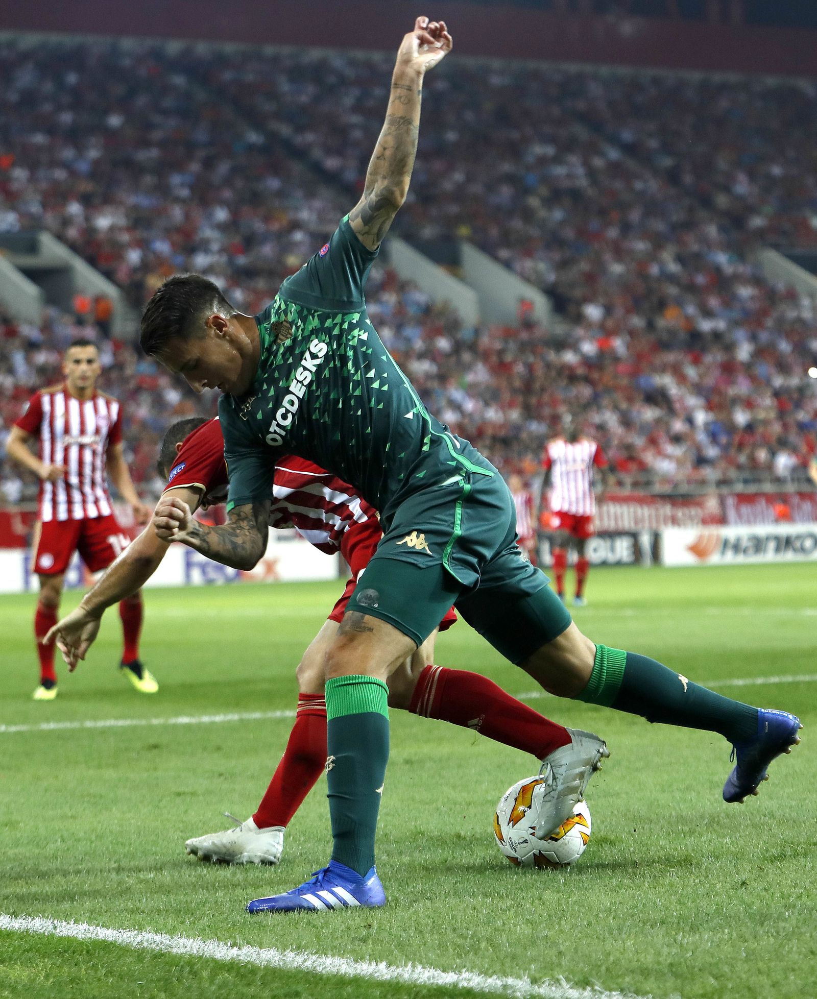 Las imágenes del Olympiacos-Betis