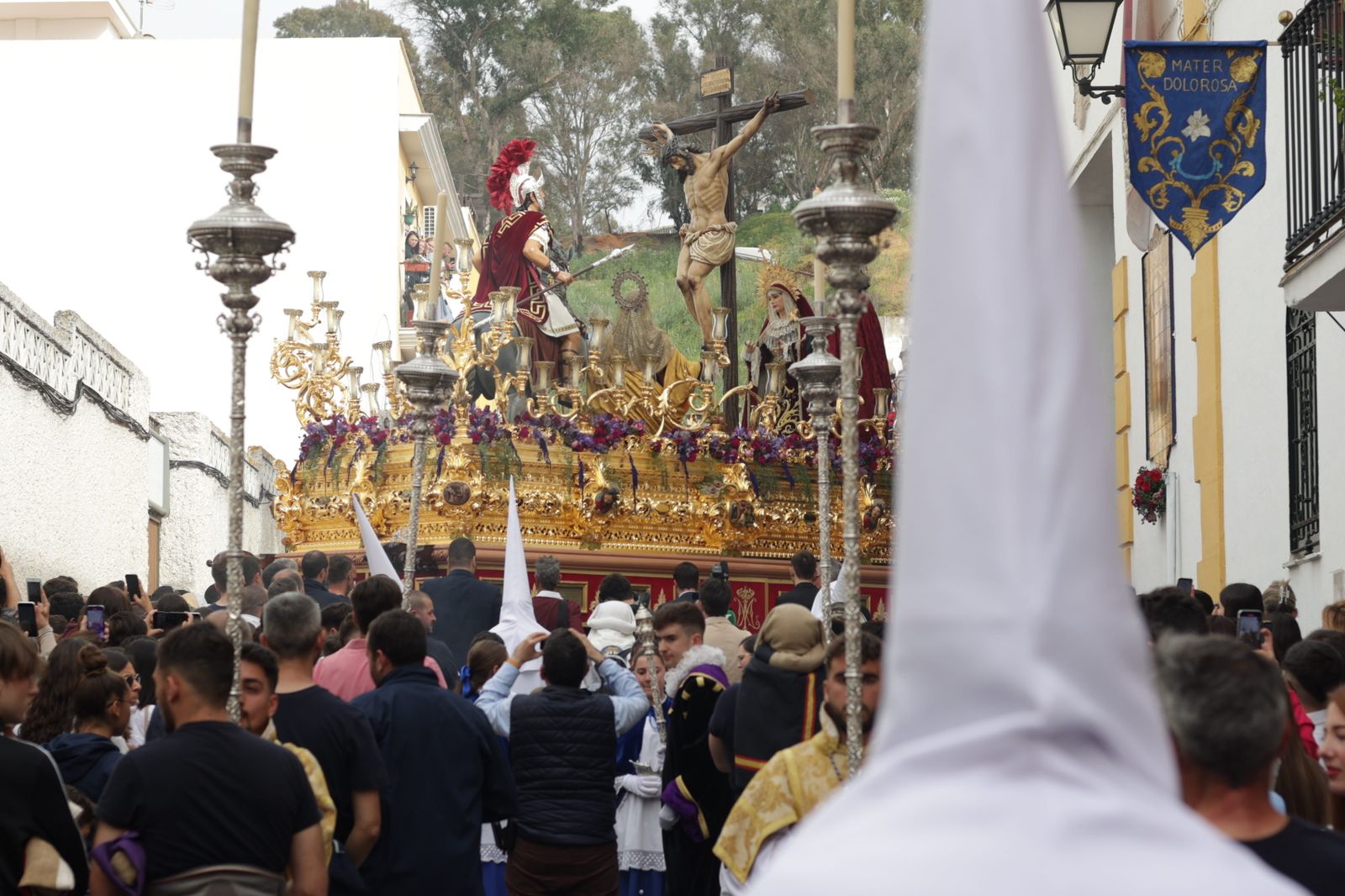 Martes Santo: la Hermandad de La Lanzada en imágenes