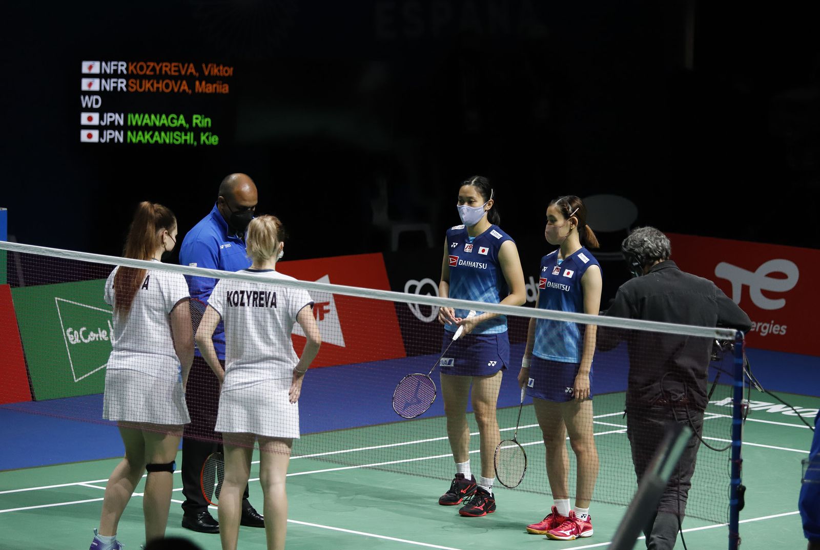 Las mejores imágenes de la jornada de bádminton del lunes en el Huelva 2021