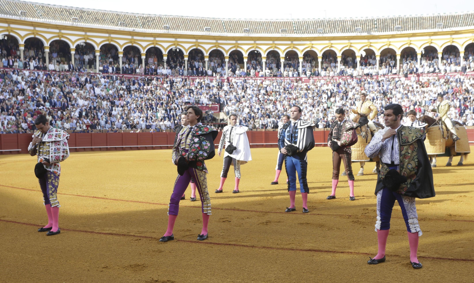 Las imágenes de la primera de abono de La Maestranza