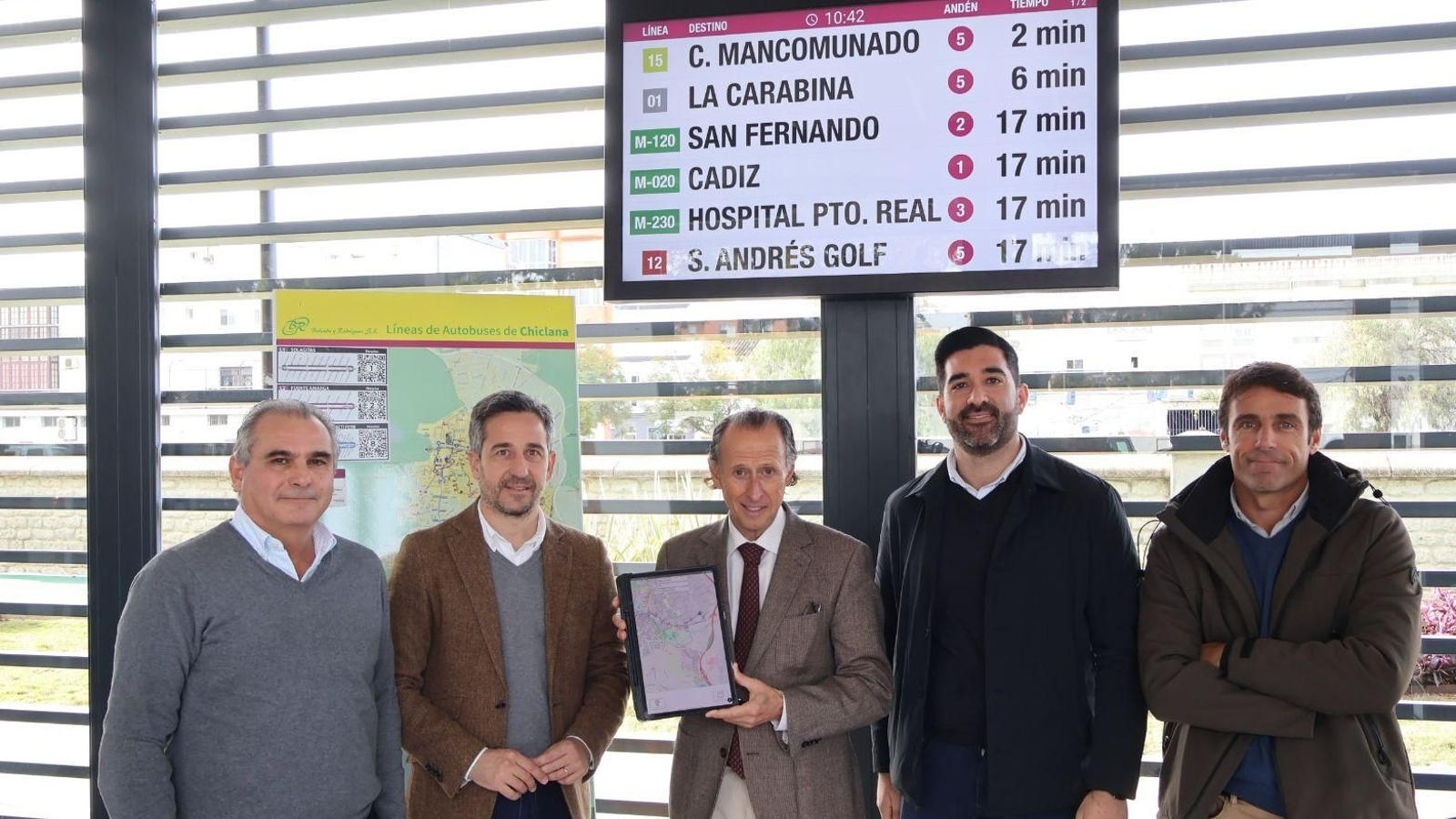 Un momento de la presentación de este nuevo servicio.