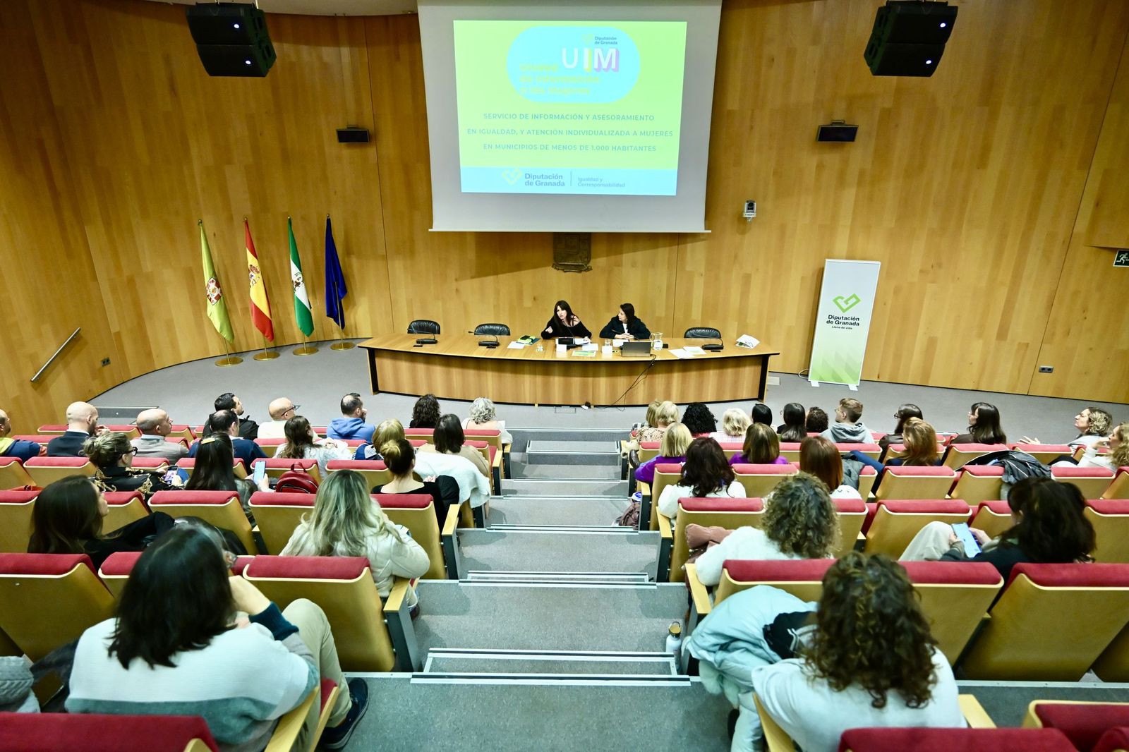 Imagen de la presentación de la Unidad de Información a las Mujeres