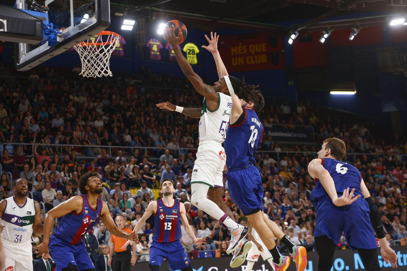 El Barcelona-Unicaja, en fotos