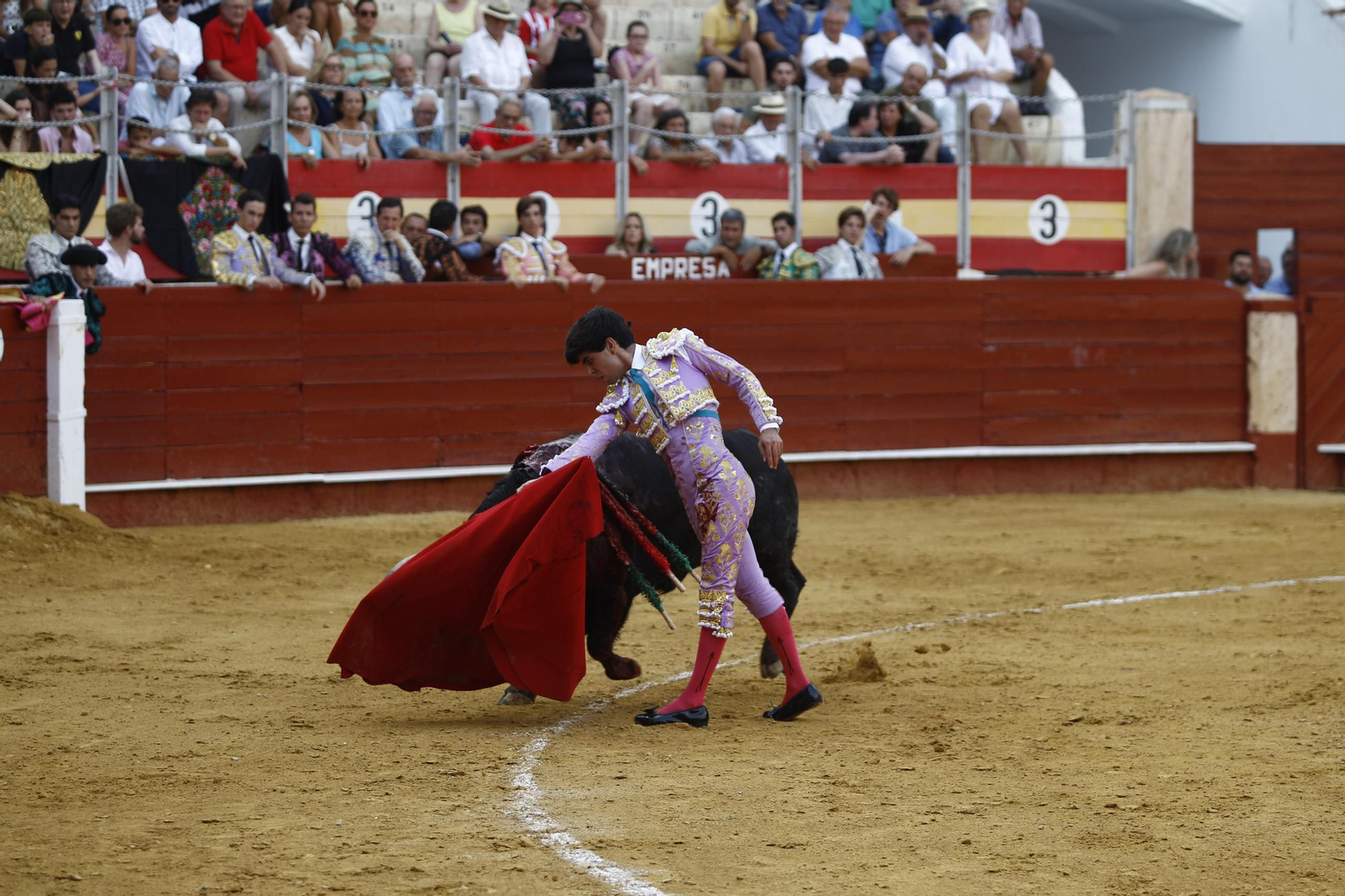 Imágenes de la novillada de la Feria de Almería 2025