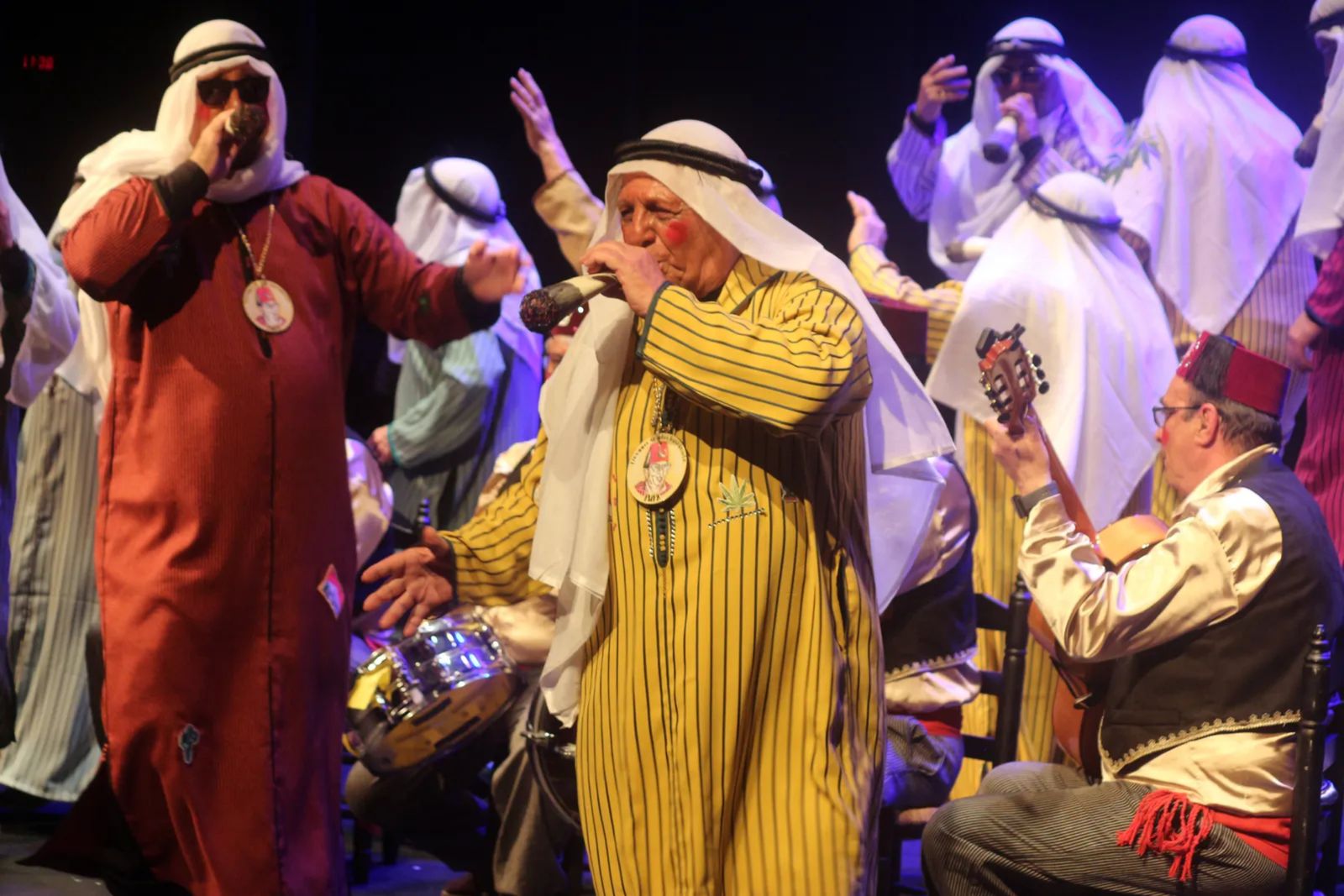 Ramón Andrades 'El Chispa' en la chirigota Los Herederos