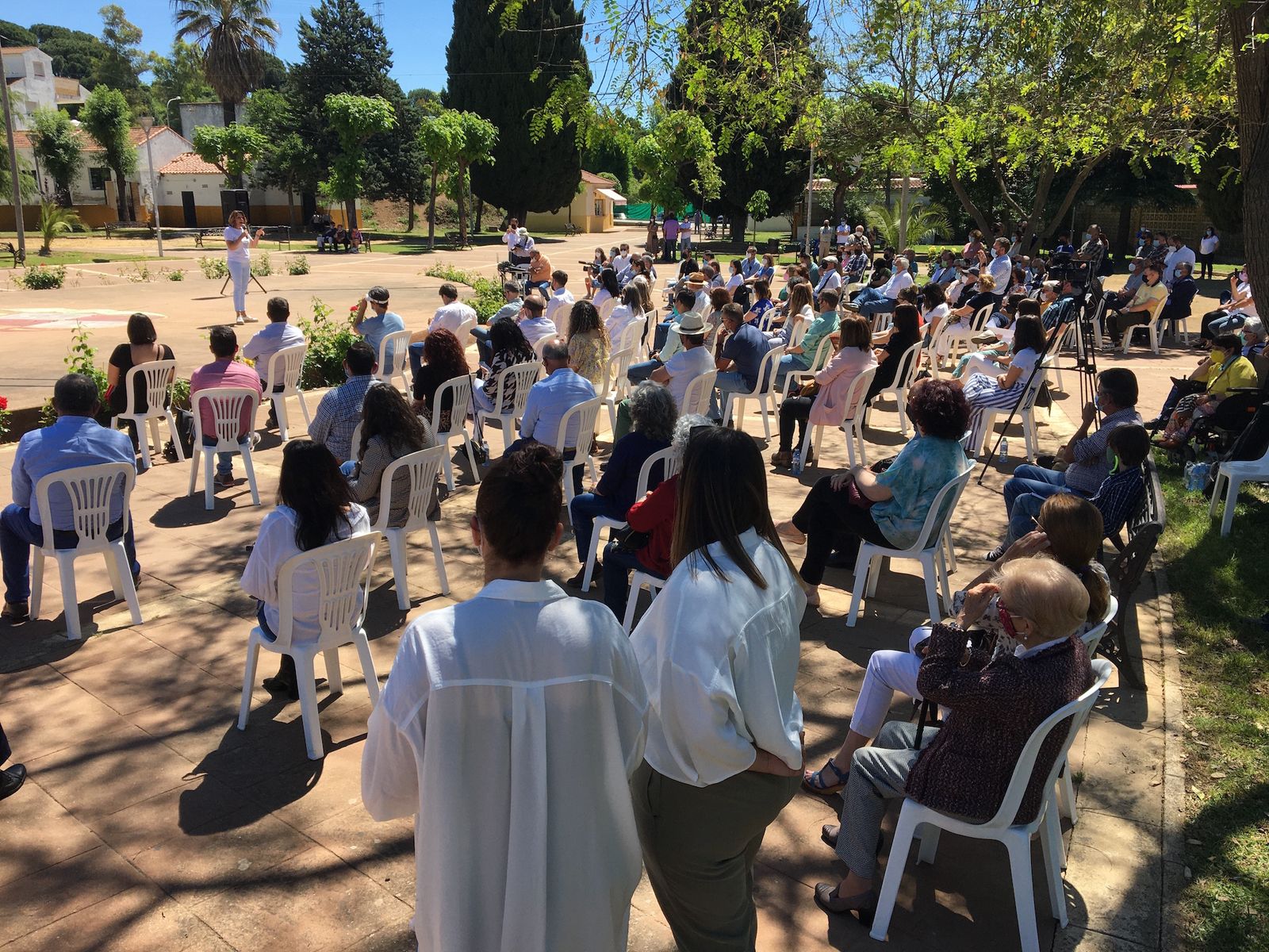 Susana Díaz apela a la "garra minera" en su primer acto de campaña socialista en Huelva